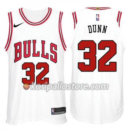 Chicago Bulls Kris Dunn 32 Nike Valkoinen Miesten Pelipaidat Swingman 